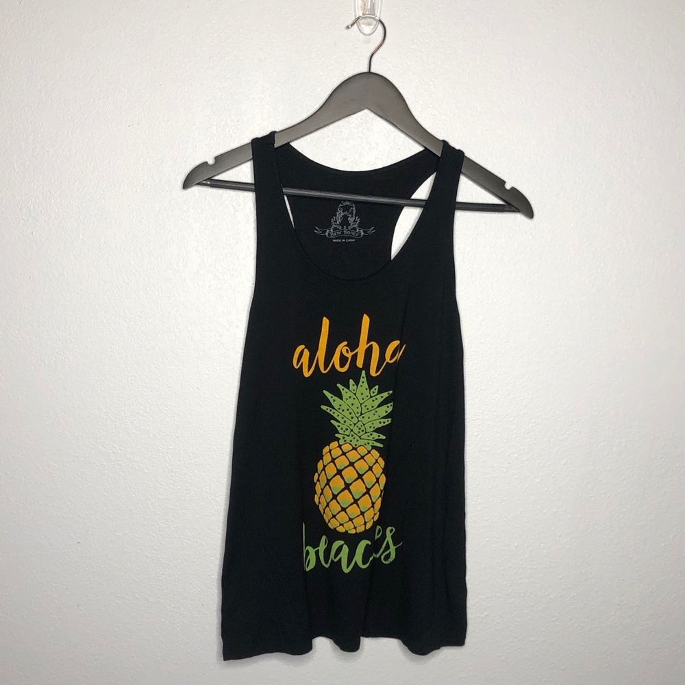 Aloha Beaches Pineapple Tank Top